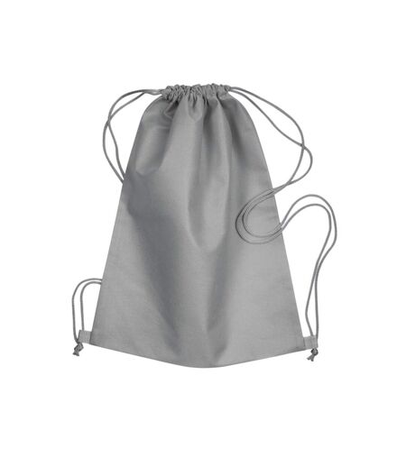 Daffy Non-woven Drawstring Bag One Size Grey MidOcean