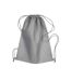 Daffy Non-woven Drawstring Bag One Size Grey MidOcean-1