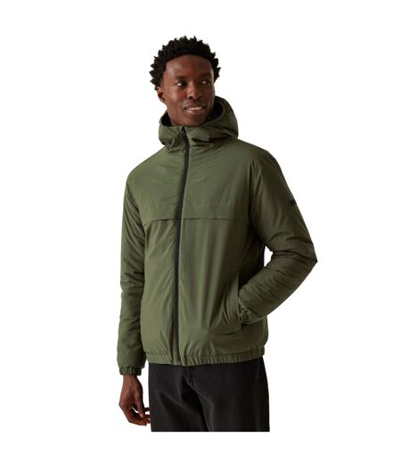 Mens Wiltom Waterproof Jacket Dark Khaki Regatta