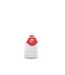 Baskets blanches/rouge mixte nike air force 1 07-3