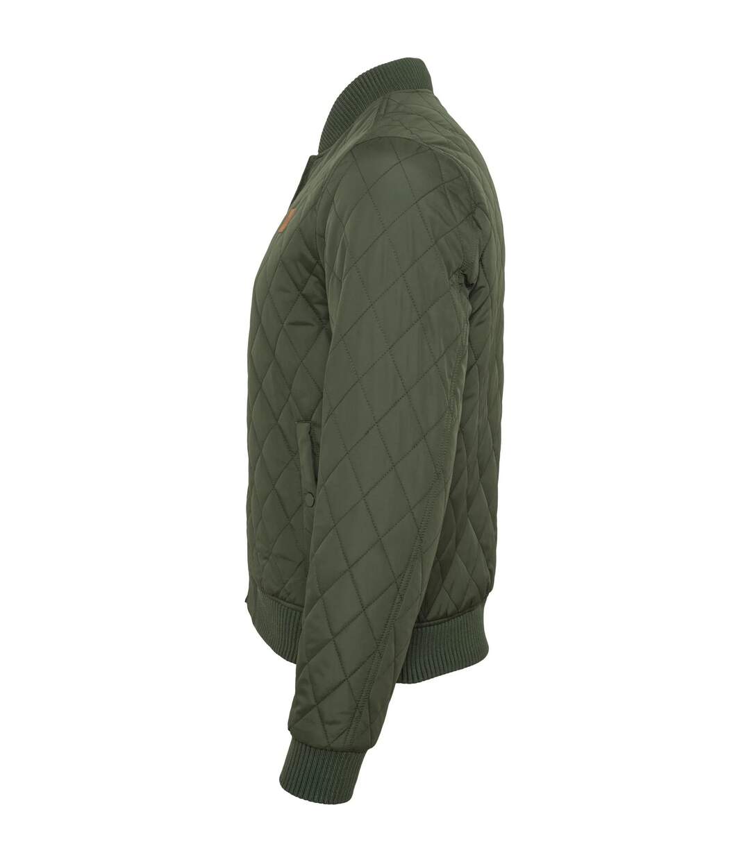 Doudoune Motif/style Losange Homme Olive Urban Classics-3