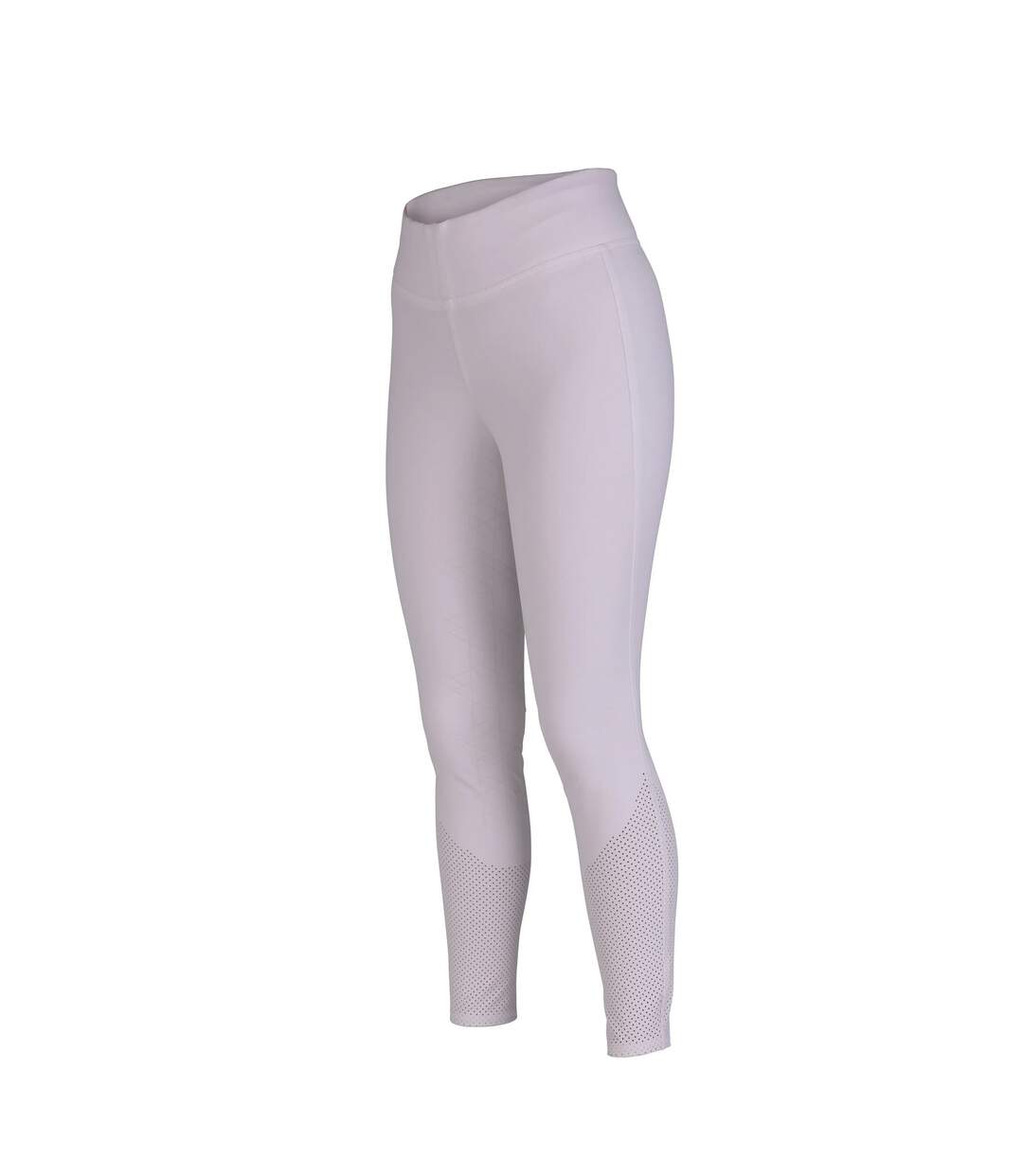 Collant D´équitation Optima Air Femme Blanc Aubrion-3