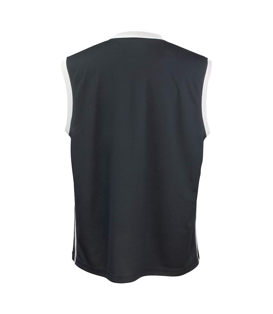 Maillot de basketball sans manche homme noir / blanc Spiro-2