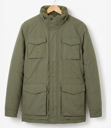 CHALLENGER PAR2001A — Parka doublée kaki : protection thermique et déperlante