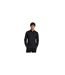 Mens Point Collar Regular Long-sleeved Shirt Black Boss-1