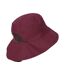 Womens/ladies Plain Reversible Bucket Hat Dusky Purple Mountain Warehouse-3