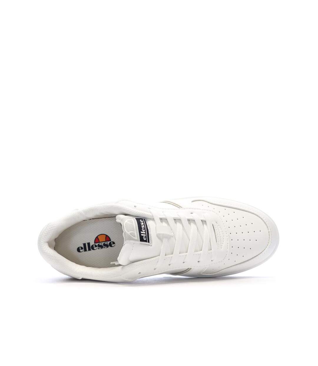 Baskets blanches homme ellesse star-4