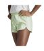 Short de sport vert femme adidas pacer high-1