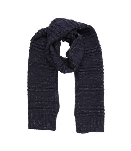 Multimix V Cable Knit Scarf One Size Red Regatta