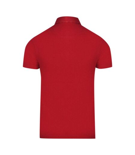 Polo Motif/style Logo Sur Poitrine Aldis Adulte Rouge Aquascutum