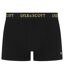 Lot De 5  Boxers Motif/style Uni Core Homme Noir Lyle & Scott-2