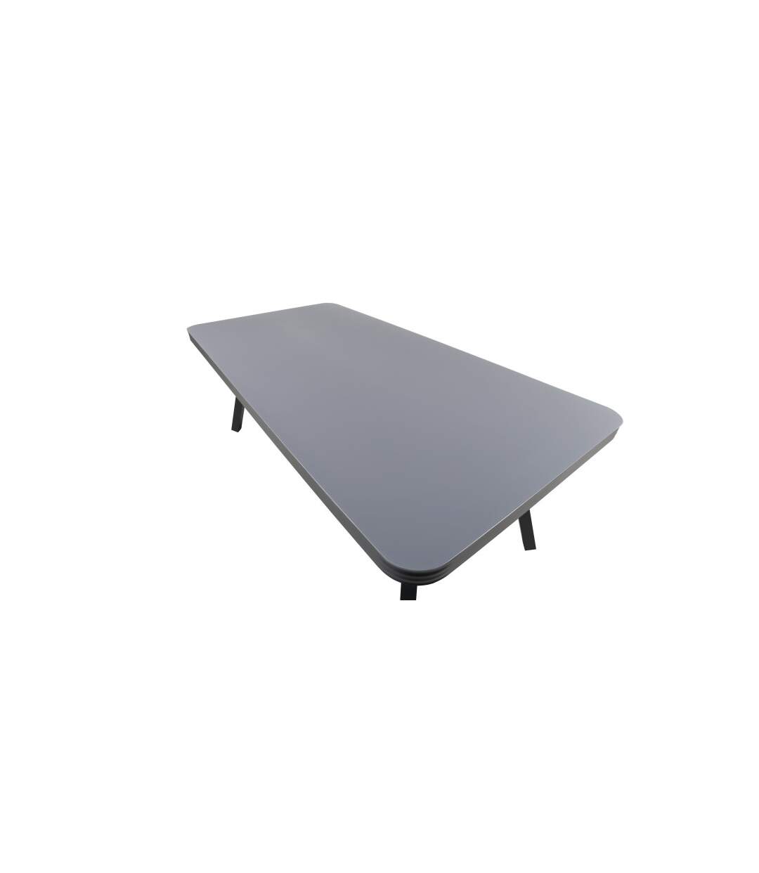 Table de Jardin Virya 200cm Noir & Gris-4