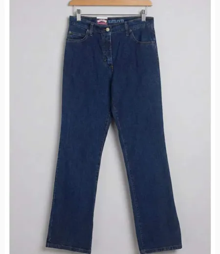 Jean Femme Mayflower M957 - Coupe Évasée Stretch Bleu Stone