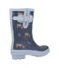 Bottes de pluie woodland femme bleu marine Cotswold