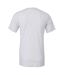 Canvas triblend t-shirt à manches courtes homme blanc flocon Bella + Canvas-2