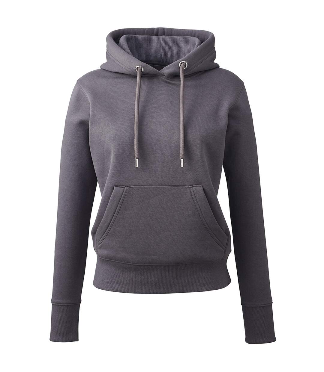 Womens/ladies  Hoodie Charcoal Grey Anthem-1