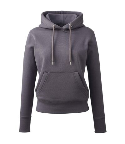 Womens/ladies  Hoodie Charcoal Grey Anthem