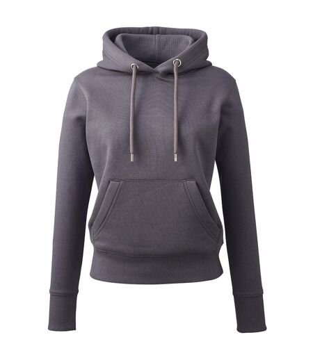 Womens/ladies  Hoodie Charcoal Grey Anthem