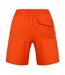 Mens Grosgrain Embroidered Logo Swim Shorts Orange Lyle & Scott-3