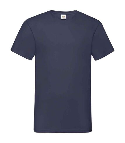 T-shirt value homme bleu marine foncé Fruit of the Loom