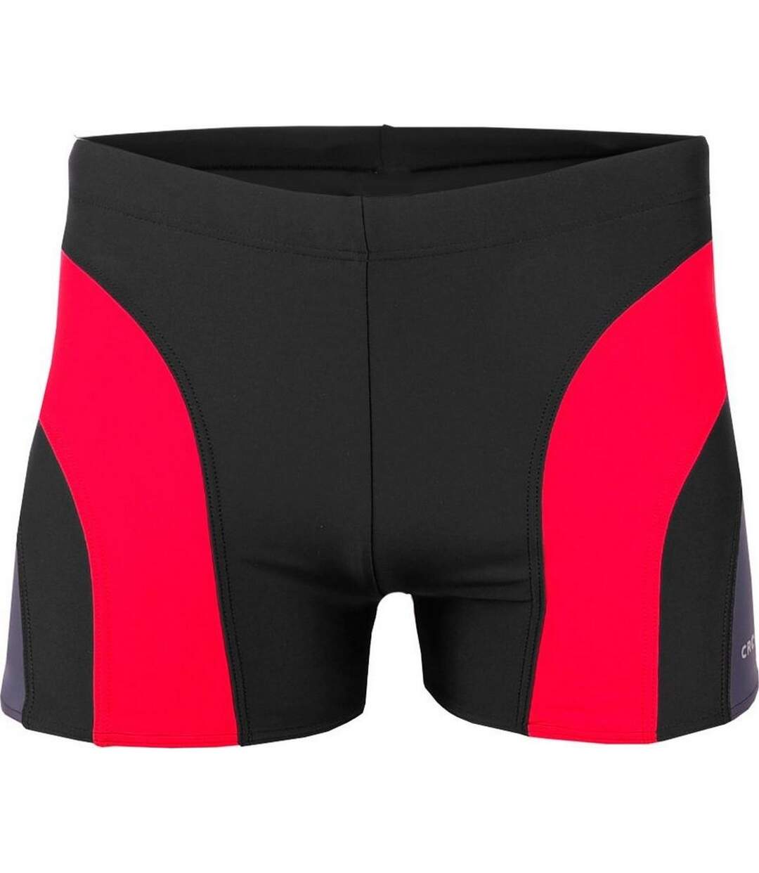 Short De Bain Sykes Homme Noir Rouge Gris Crowell-1