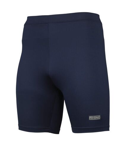 Rhino Mens Sports Base Layer Shorts (Navy)