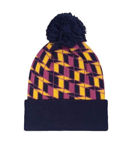 Scotland 1988 Retro Bobble Beanie Blue Yellow Fan Originals