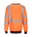 Portwest Mens Flame Resistant Hi-Vis Safety Sweatshirt (Orange) - UTPW902
