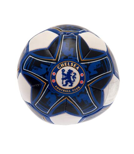 Chelsea FC - Ballon de foot MINI (Bleu / Blanc) (Taille 4) - UTTA10336