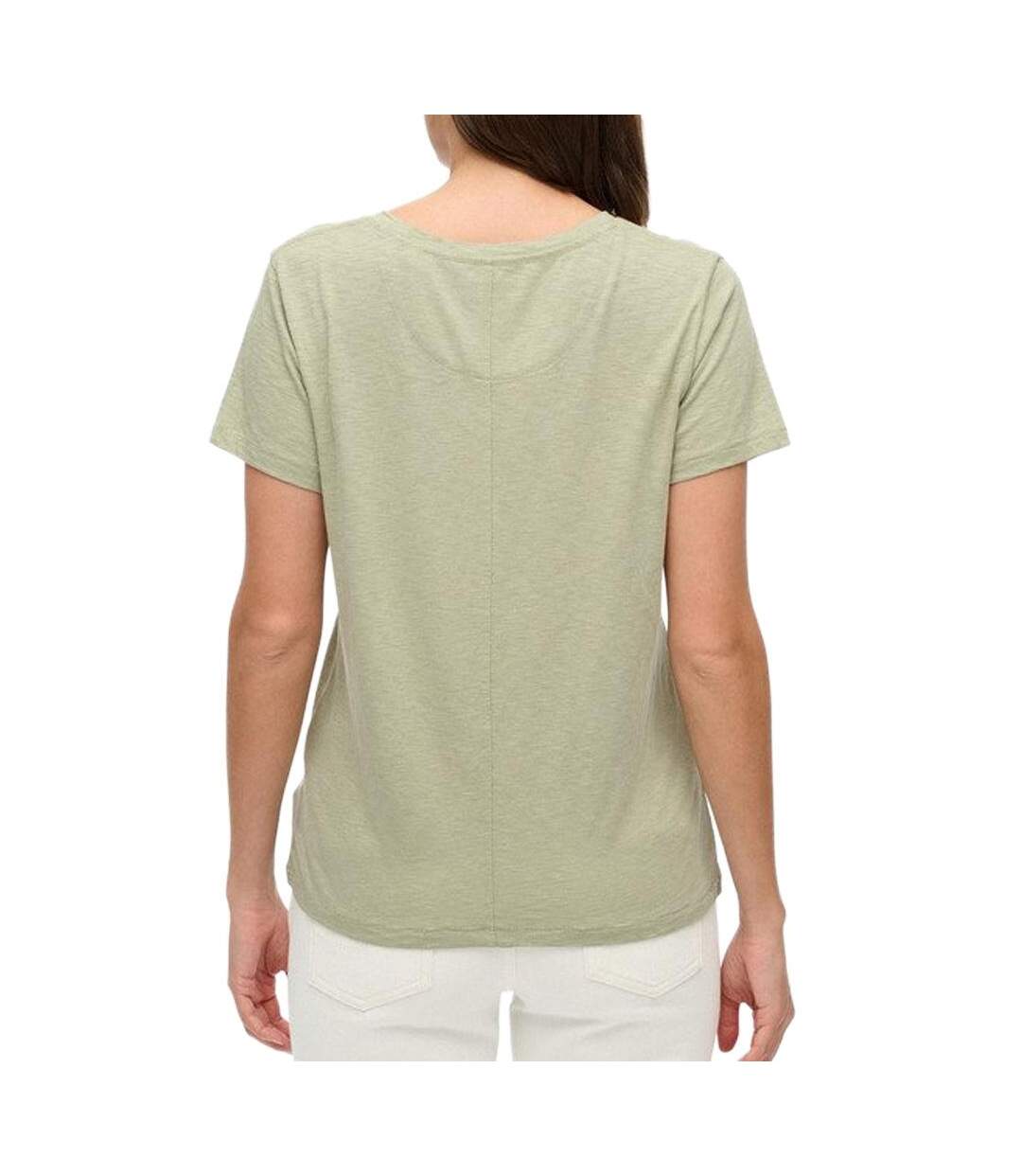 T-Shirt vert femme superdry studioss-2