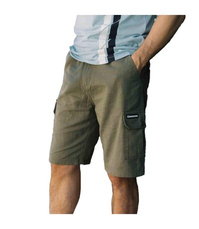 Short À Poches Ss25 Homme Vert Kaki Lambretta