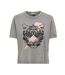 T-shirt gris femme jdy elina - s-1