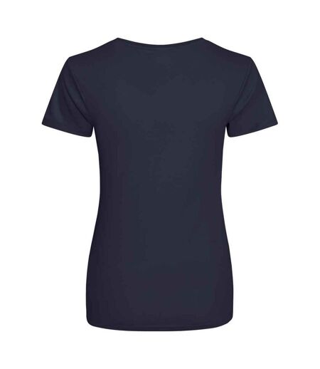 T-shirt de sport femmes bleu marine AWDis AWDis