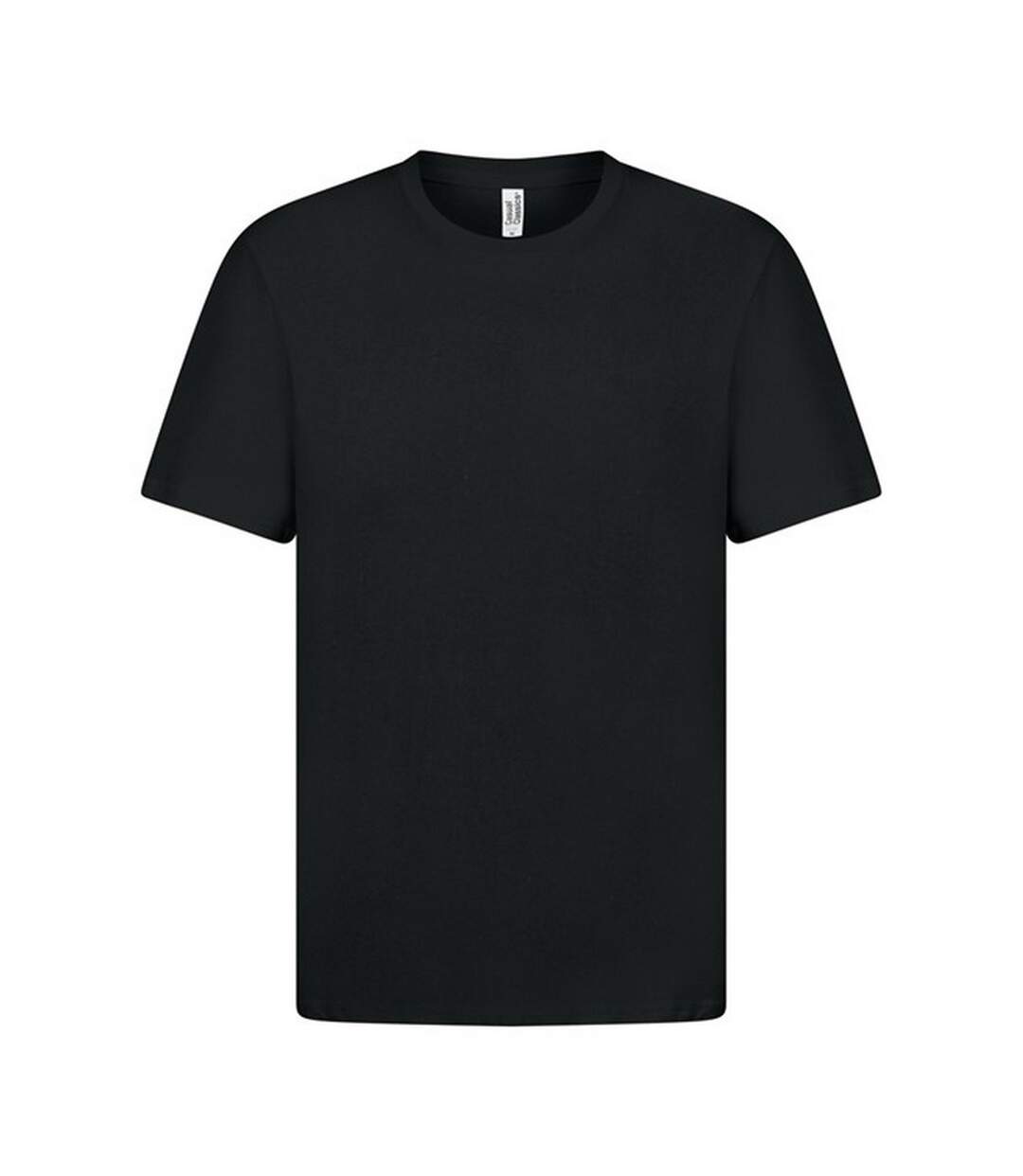 T-shirt Manches Courtes Homme Noir Casual-2