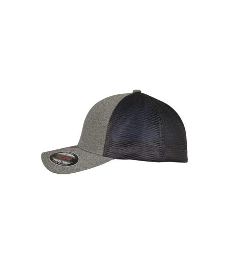 Casquette Trucker Motif/style 1 Panneau Olive Noir Flexfit