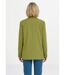 Veste longue 1 bouton avec col tailleur-2