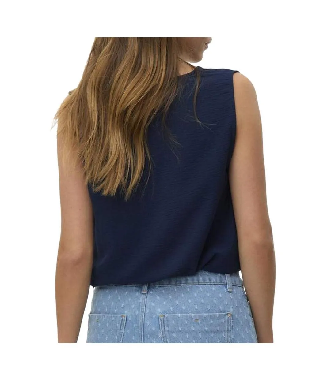 Top marine femme vero moda malva-2