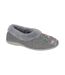 Chaussons Motif/style Papillons Tessa Femme Gris Sleepers-1
