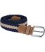 Ceinture Unisexe Bleu Marine Beige K-UP-1
