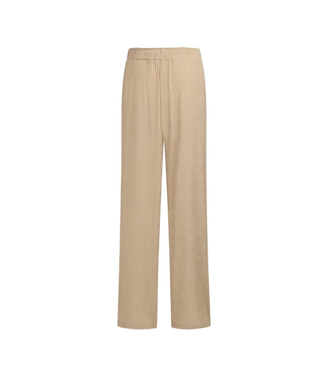 Pantalon beige femme teddy smith lynet-2