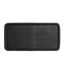 Paillasson en Caoutchouc Gunnar 45x75cm Noir-1