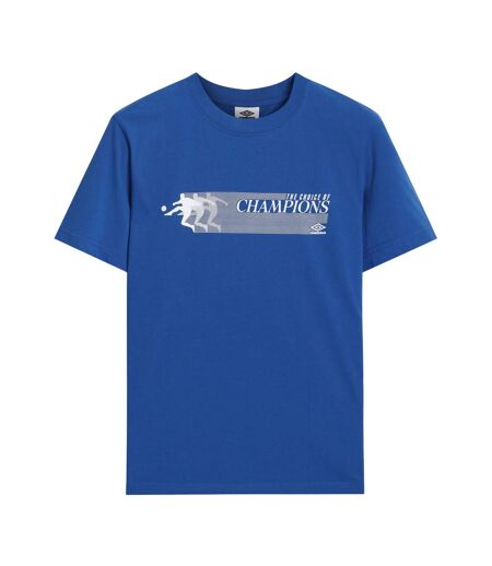 Mens Champions T-shirt Classic Blue Umbro