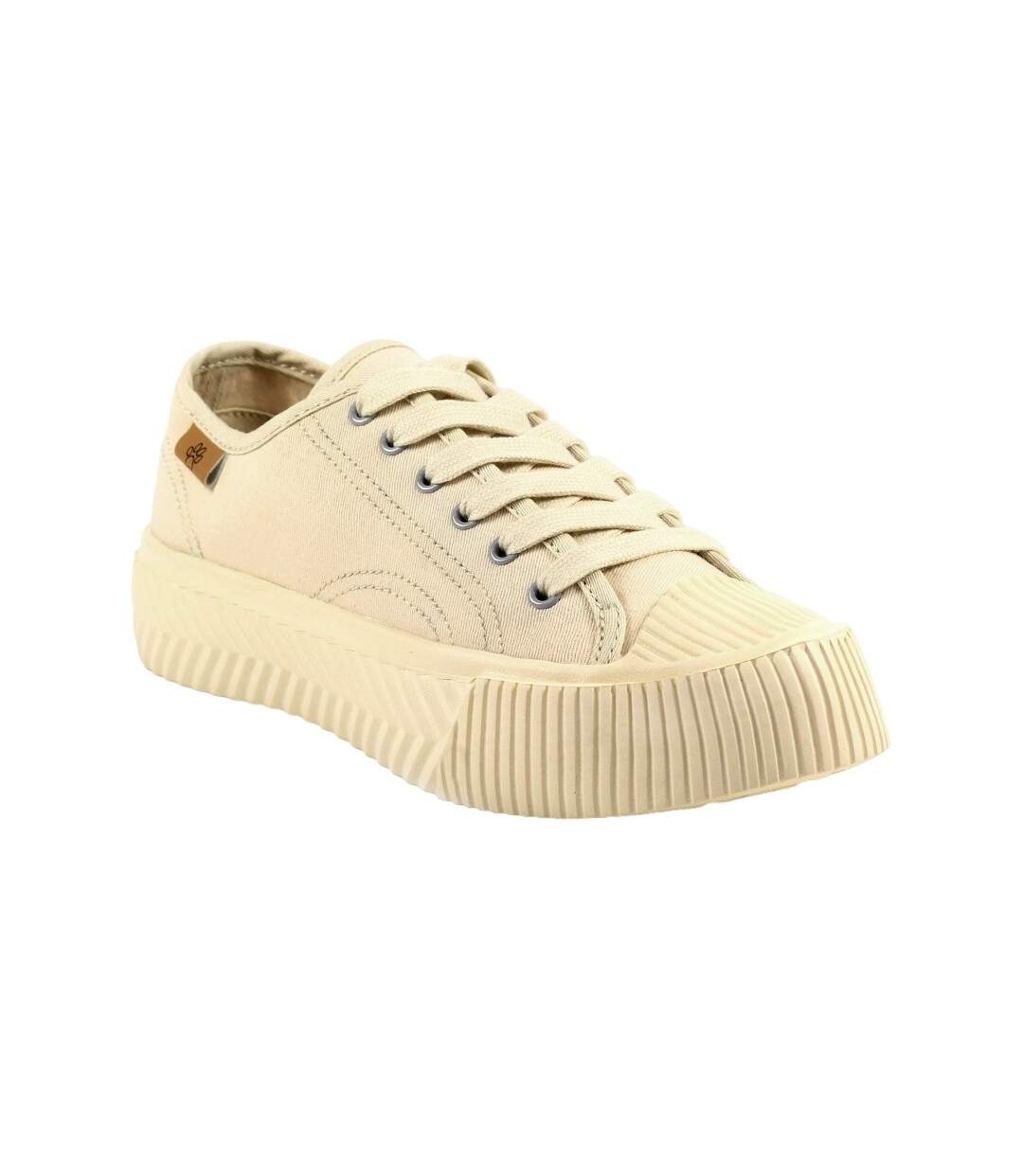 Baskets jayne femme beige Lazy Dogz