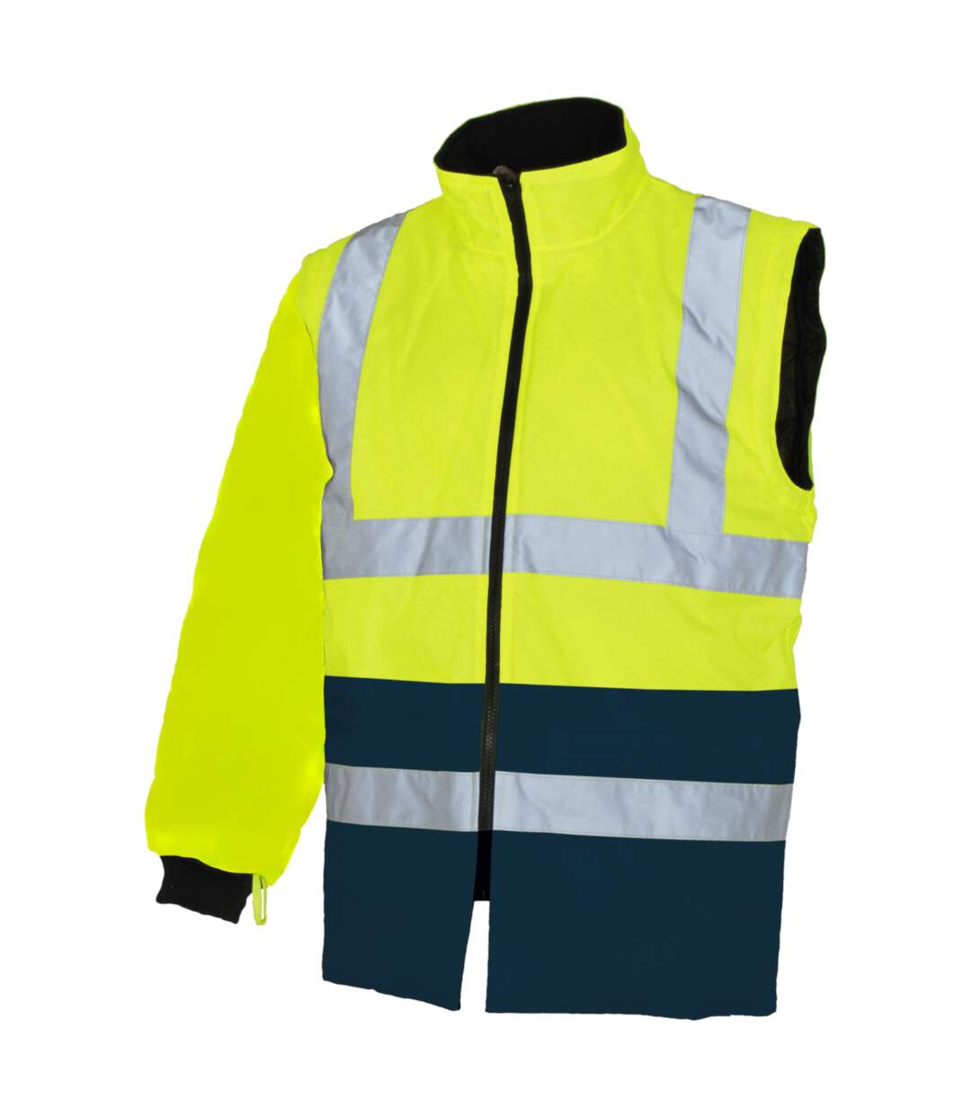 Parka de travail LUMEN 4 en 1 Jaune-4