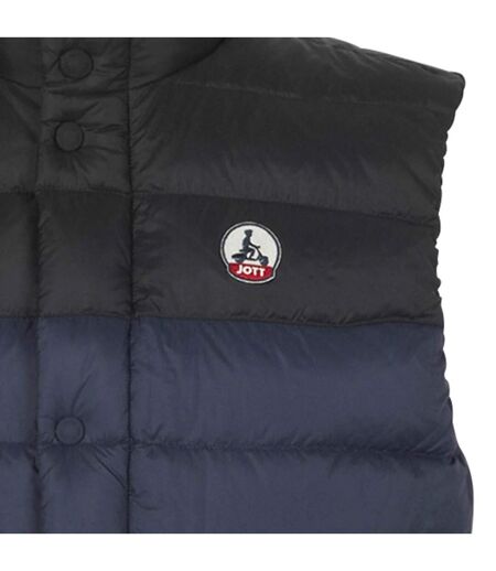 Mens Thomas Two Tone Winter Gilet Navy Jott