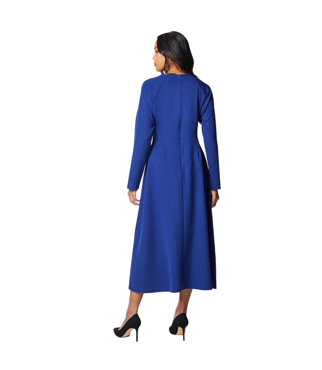 Robe mi-longue elizabeth femme bleu Principles