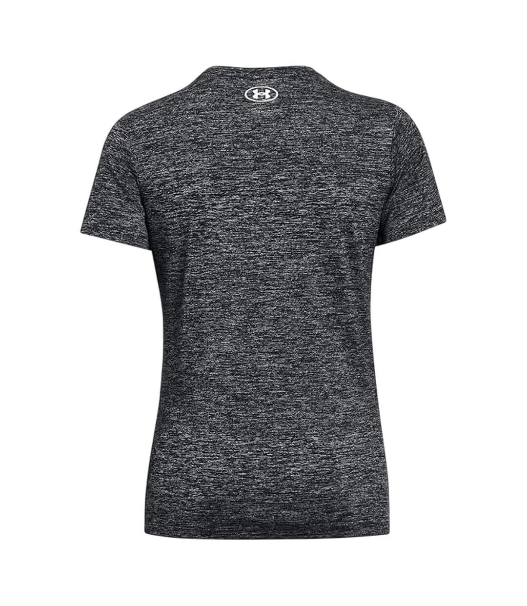 Womens/ladies Twist Short-sleeved T-shirt Black Twist Under Armour-3