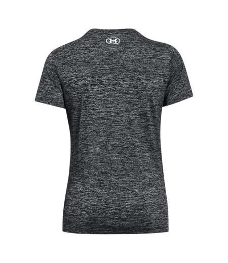Womens/ladies Twist Short-sleeved T-shirt Black Twist Under Armour