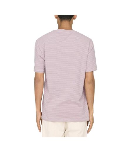 T-shirt mauve/blanc homme only & sons onsbale