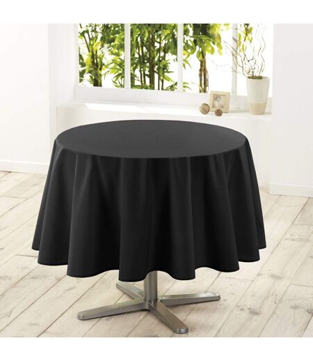 Nappe Ronde Antitache Essentiel 180cm Noir